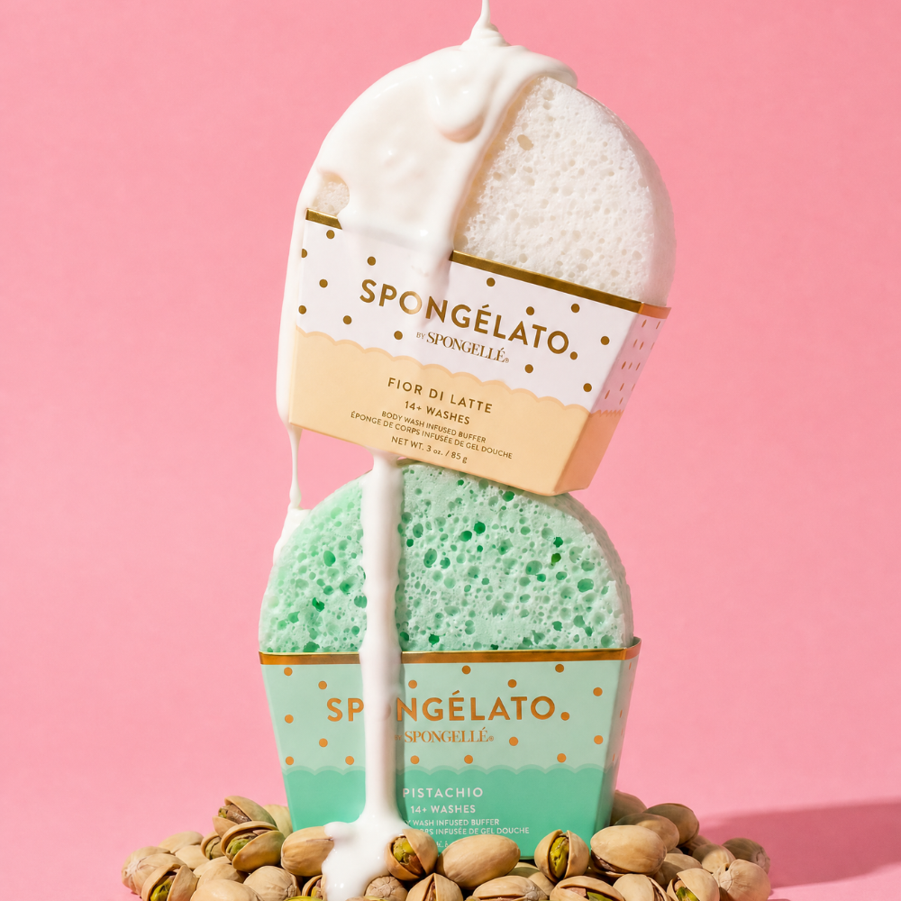 Spongellé Spongelato 2-Piece Body Wash Buffer Set – 28+ Washes