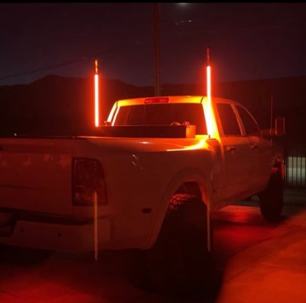 5150 Hyper Color Off-Road UTV/ATV LED Safety Whip Light