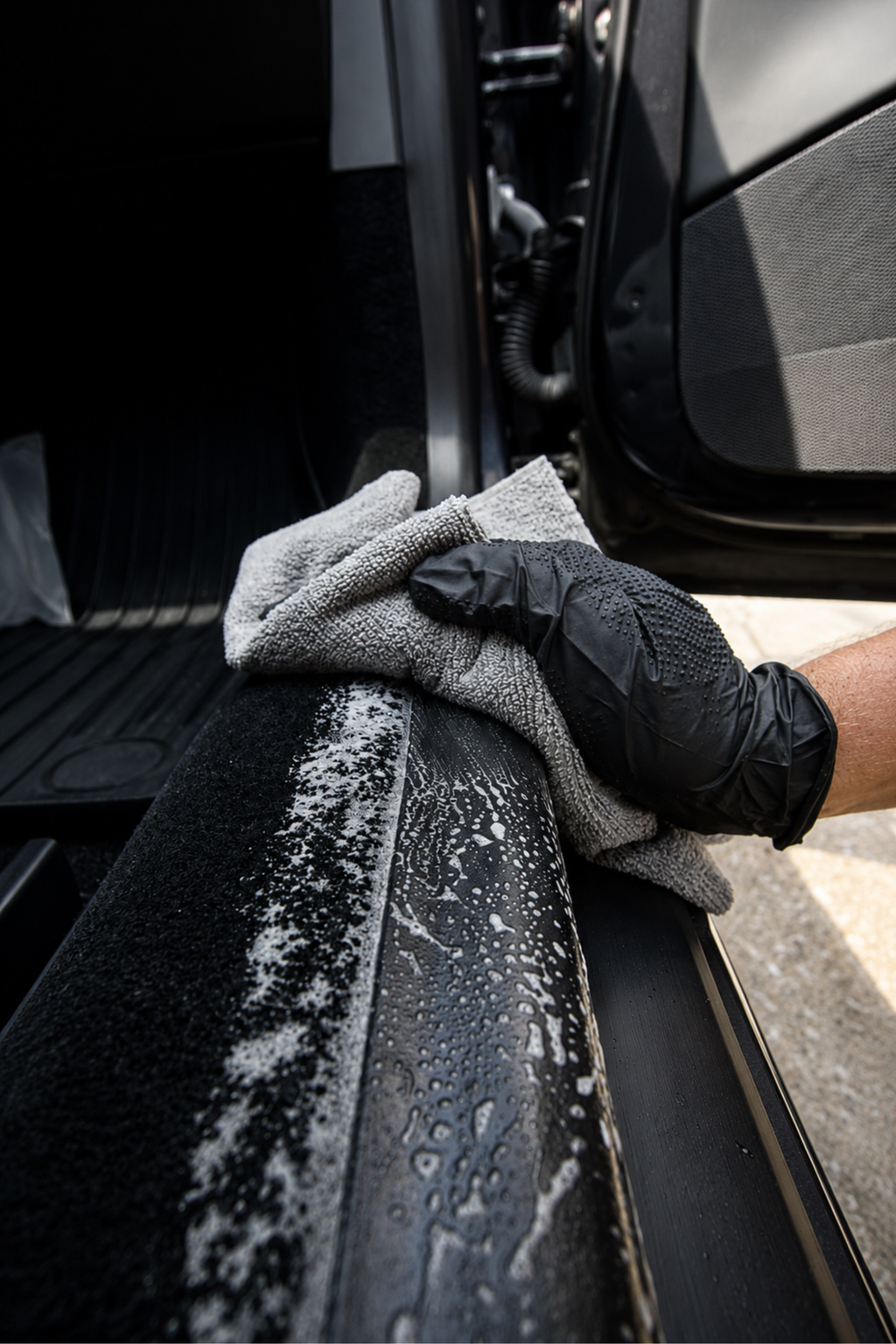 BLACKLINE® Microfiber Detailing Towels – 3-Pack, 16 x 16 in
