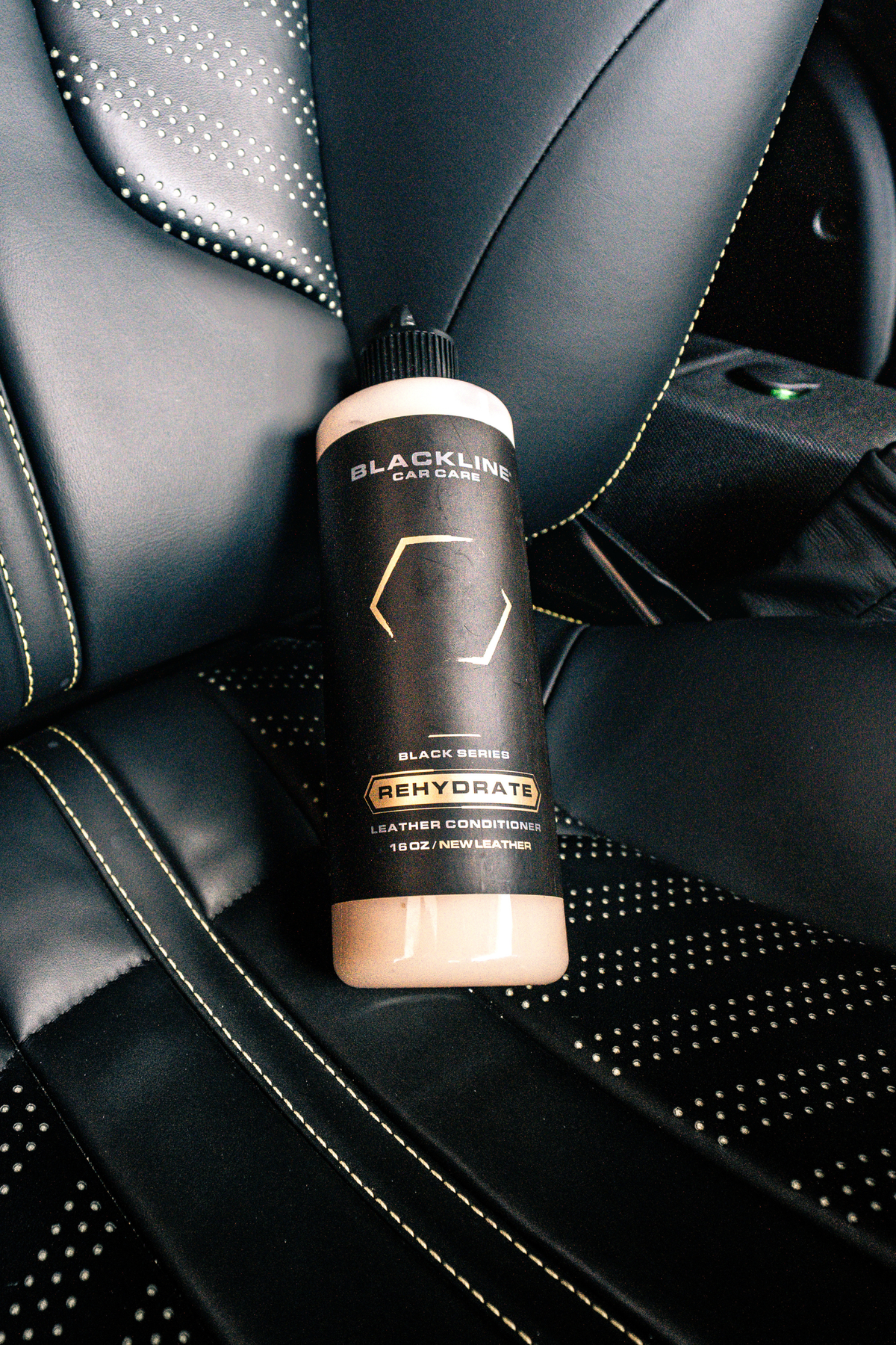 BLACKLINE® Rehydrate Automotive Leather Conditioner & Protectant