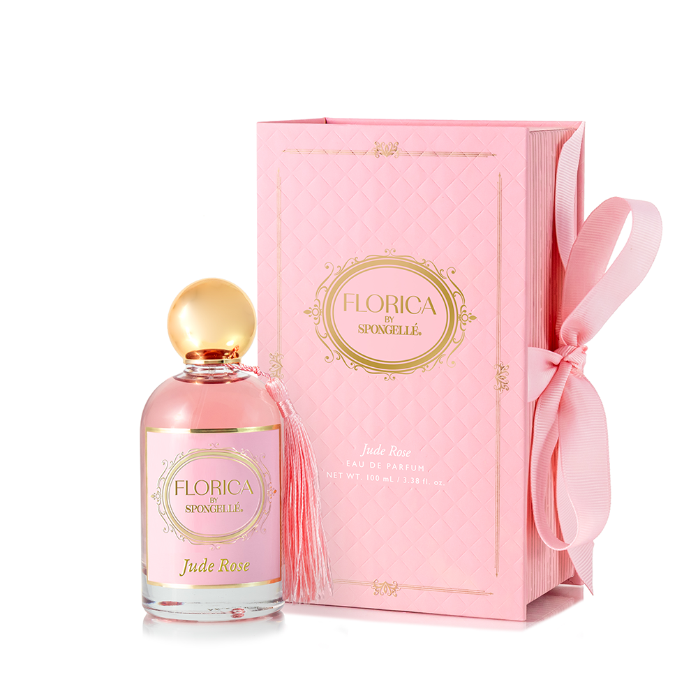 Spongellé Eternal Bloom Jude Rose 2-Piece Perfume & Candle Gift Set