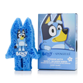 Bluey Berry Blast full-size body wash-infused kids bath buffer by Spongellé