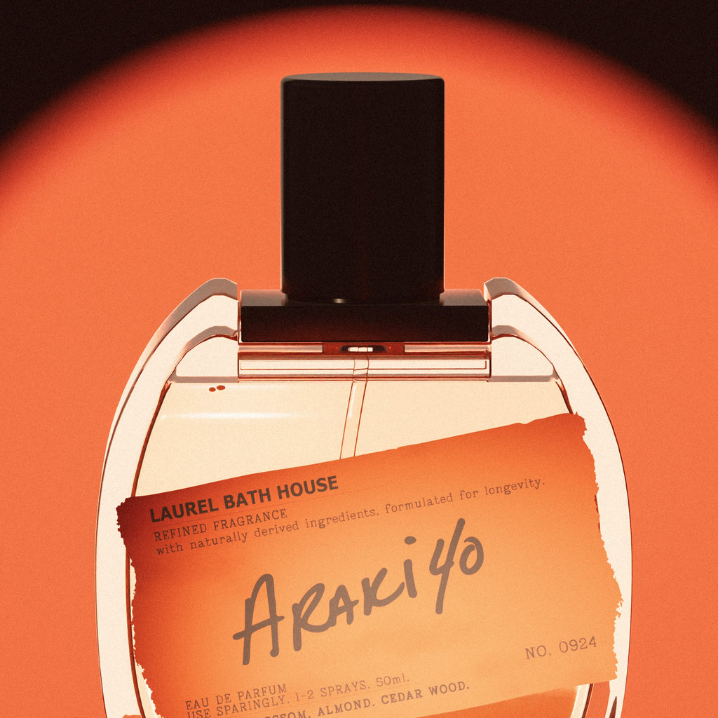 Laurel Bath House Araki 40 Eau de Parfum – 5 ml or 50 ml
