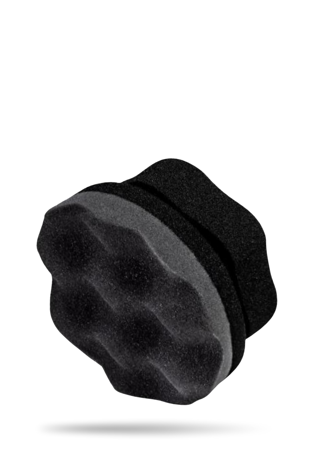 BLACKLINE Hex Foam Applicator Pad for automotive detailing and trim dressing