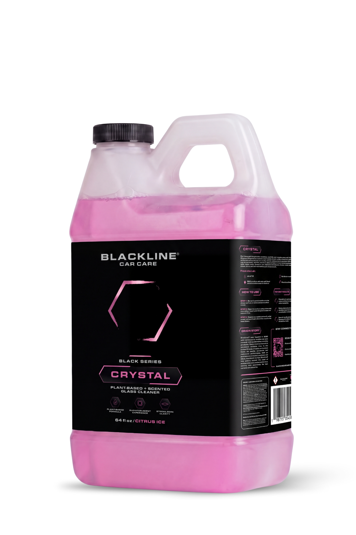 BLACKLINE® Crystal Automotive Glass Cleaner – Streak-Free