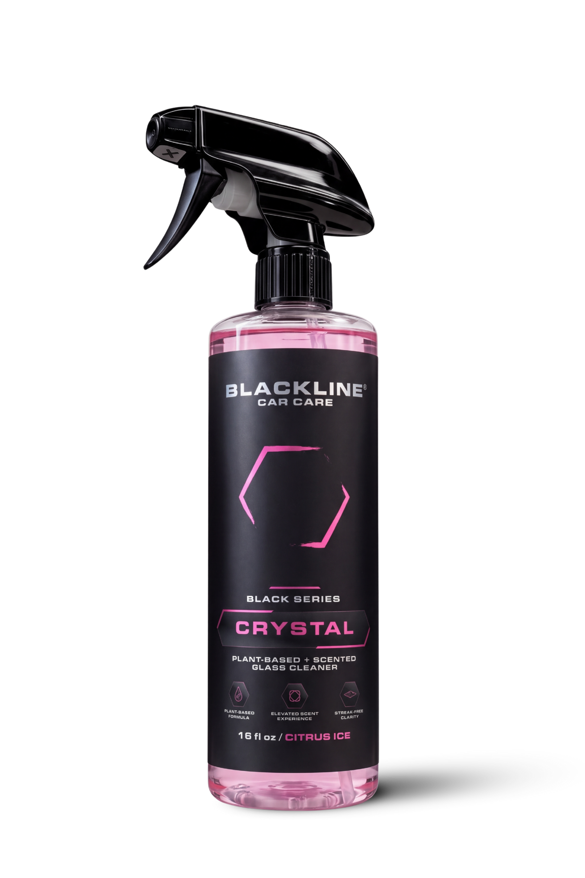 BLACKLINE® Crystal Automotive Glass Cleaner – Streak-Free