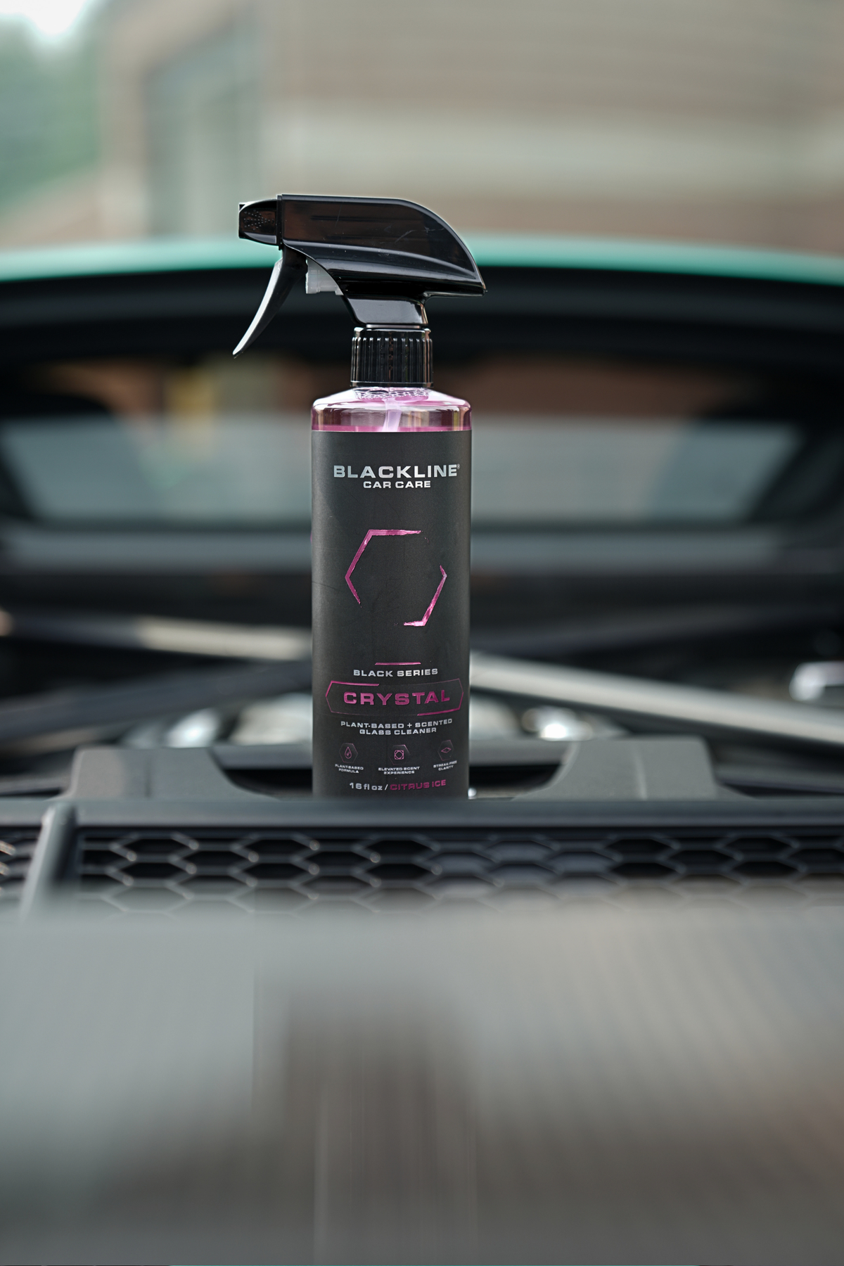BLACKLINE® Crystal Automotive Glass Cleaner – Streak-Free