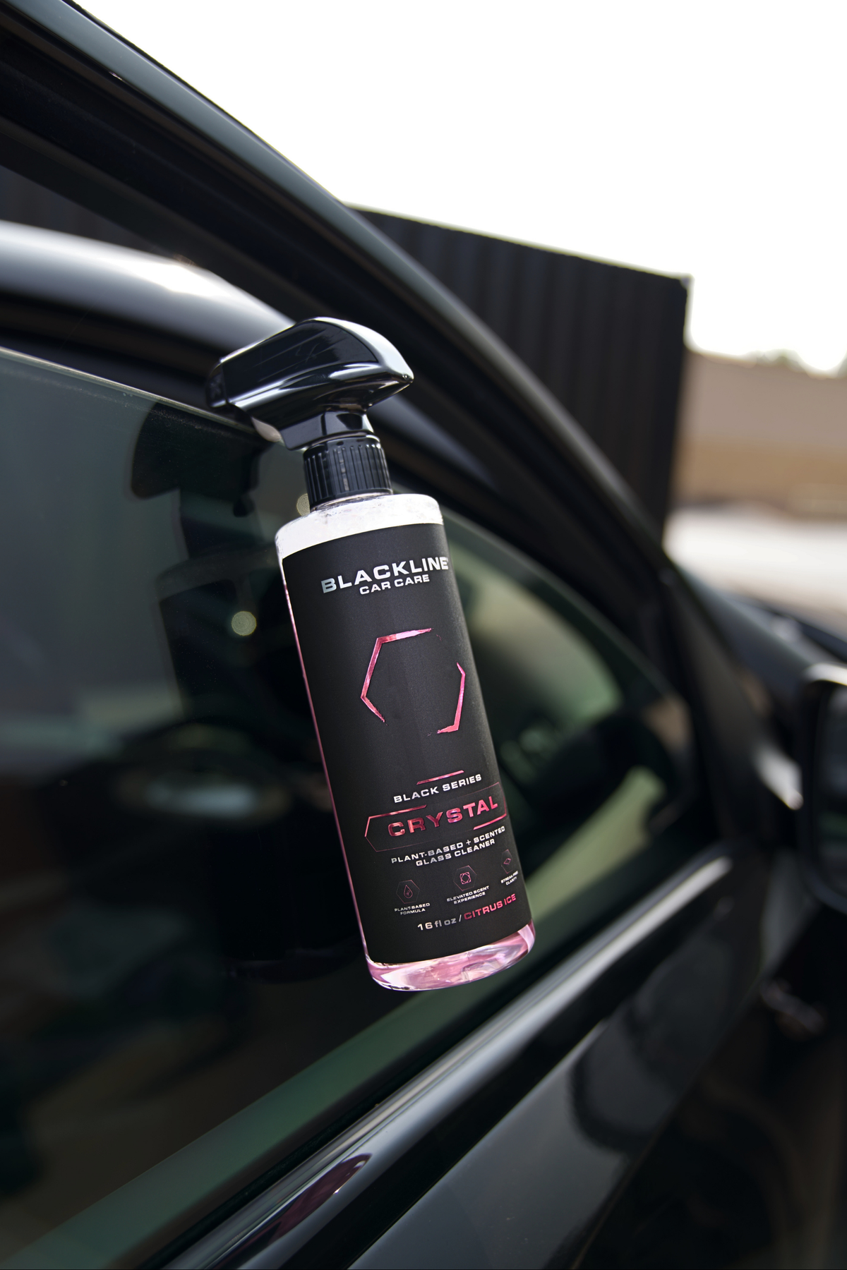 BLACKLINE® Crystal Automotive Glass Cleaner – Streak-Free