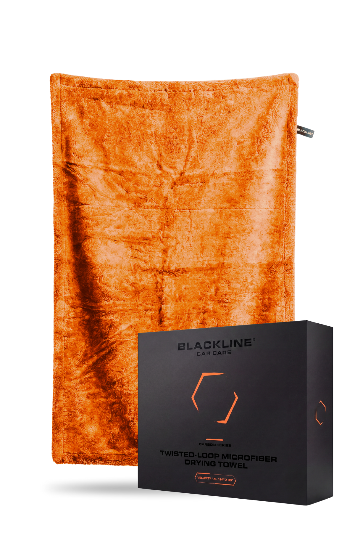 BLACKLINE® 1300 GSM Twisted-Loop Microfiber Car Drying Towel – 2 x 3 ft