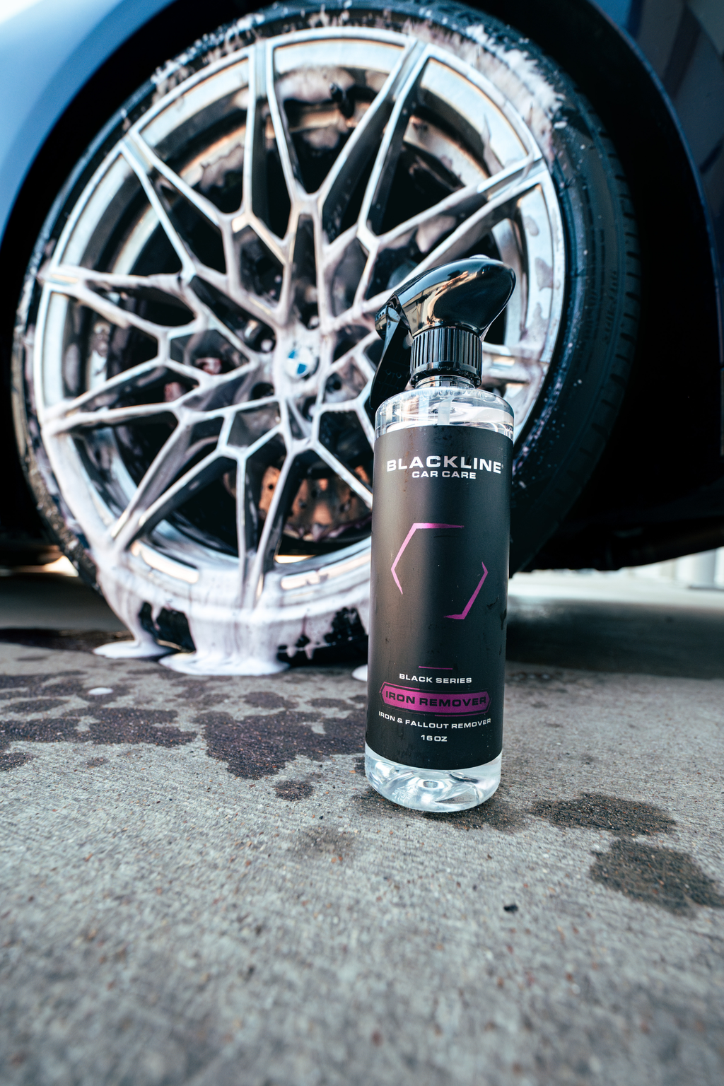BLACKLINE® Iron Remover & Wheel Cleaner – 16 oz