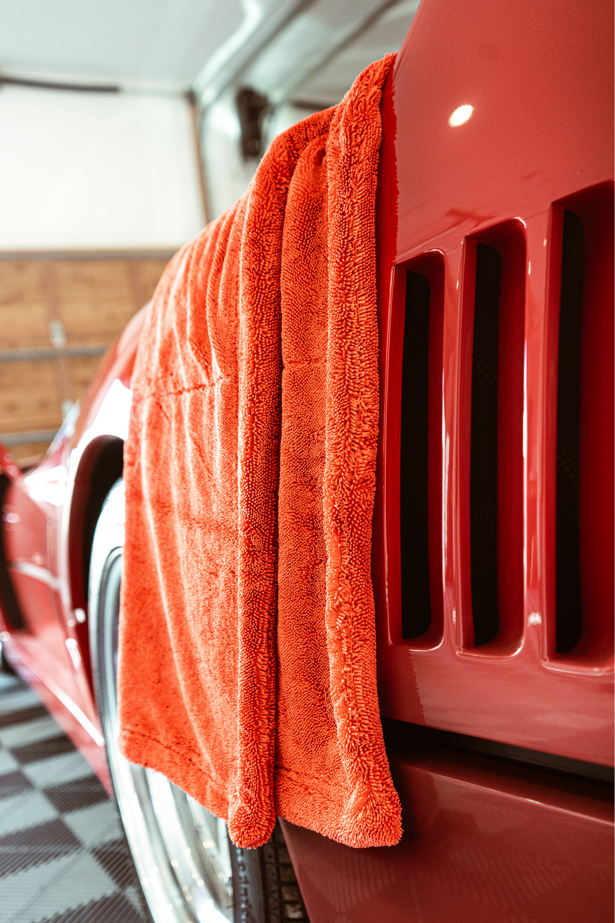 BLACKLINE® 1300 GSM Twisted-Loop Microfiber Car Drying Towel – 2 x 3 ft