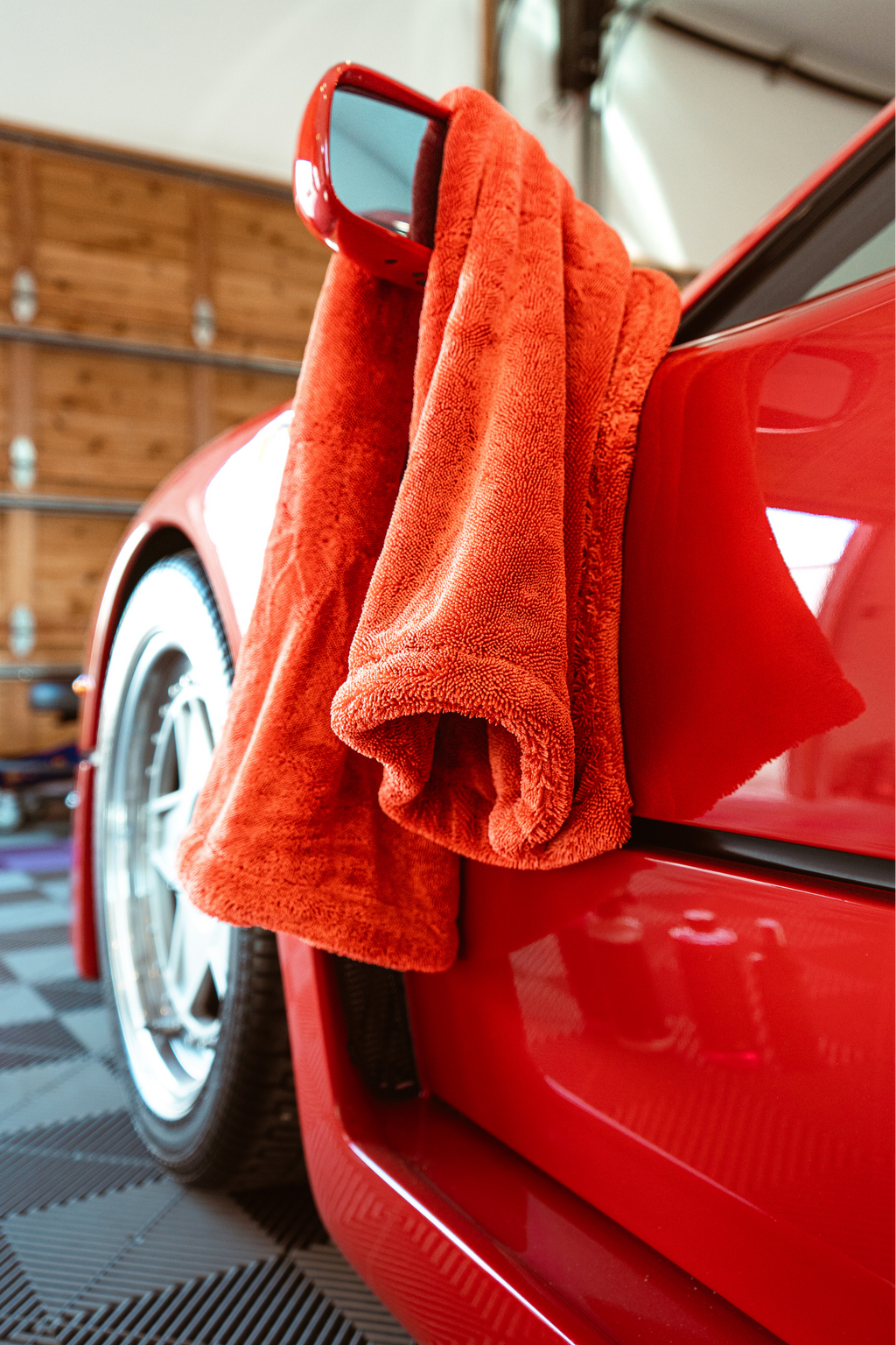 BLACKLINE® 1300 GSM Twisted-Loop Microfiber Car Drying Towel – 2 x 3 ft
