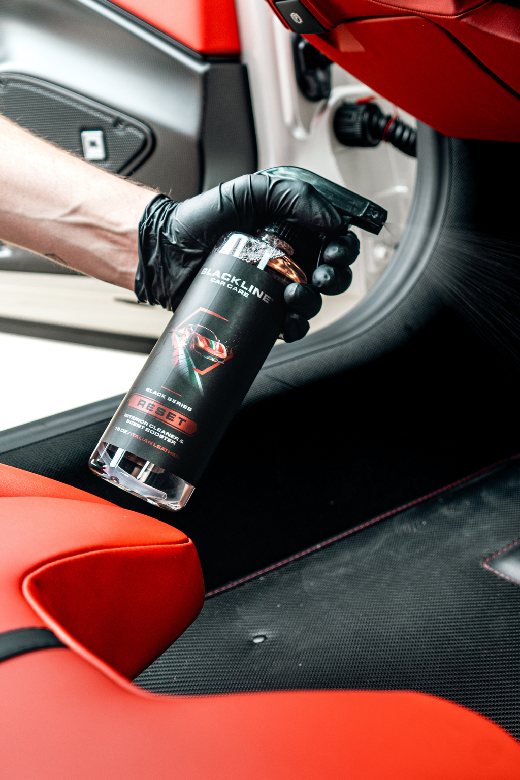 BLACKLINE® Reset Car Interior Cleaner & Scent Booster