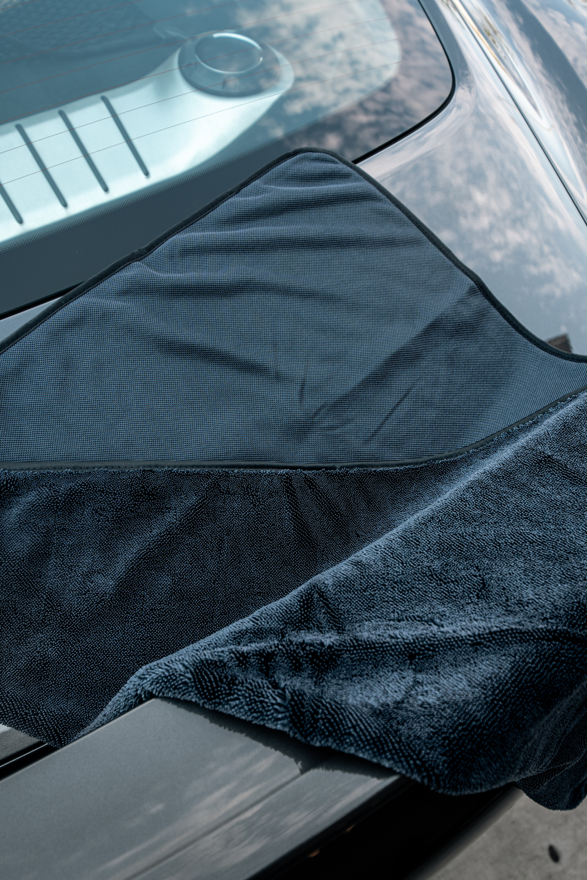 BLACKLINE® Slim Twisted-Loop Microfiber Car Drying Towel
