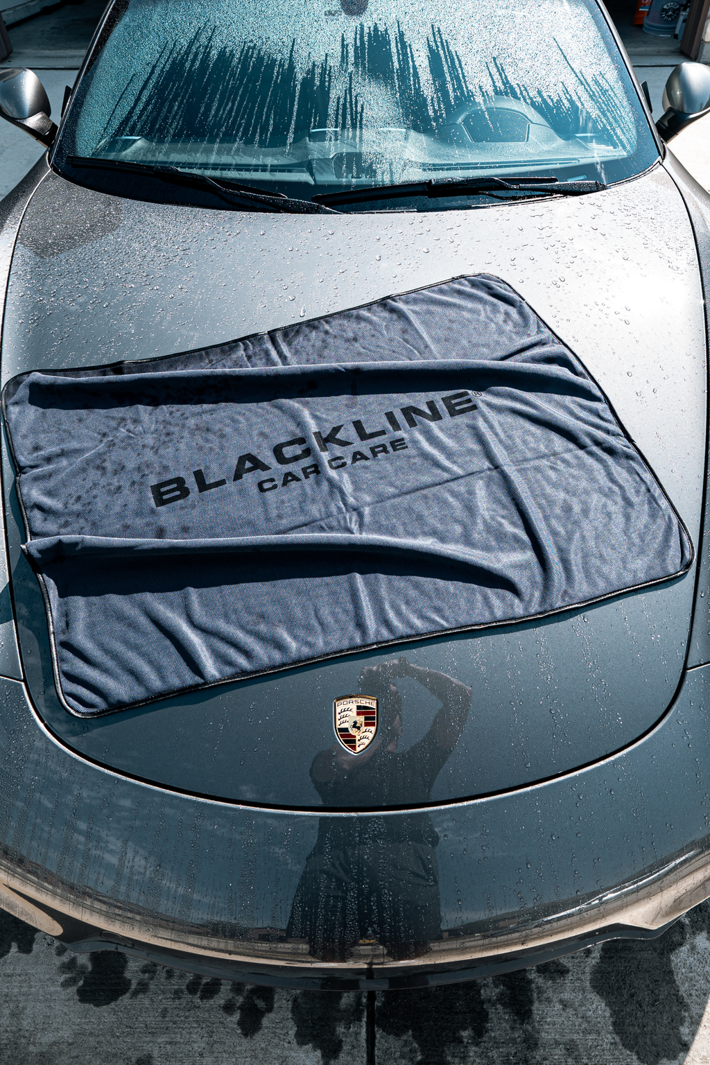BLACKLINE® Slim Twisted-Loop Microfiber Car Drying Towel