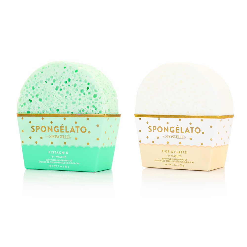 Spongellé Spongelato 2-Piece Body Wash Buffer Set – 28+ Washes