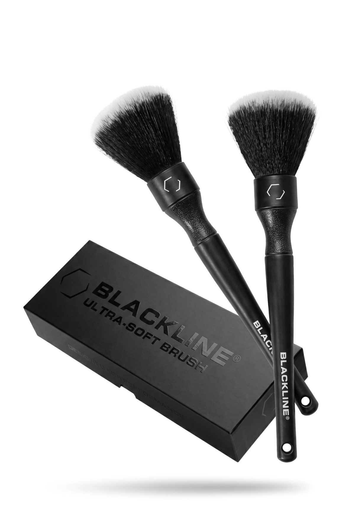 BLACKLINE® Ultra-Soft Car Detailing Brush Set