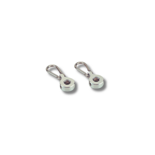 5150 Day Whip 360-degree swivel flag clips, set of two for 7/16 or 5/8 inch whips