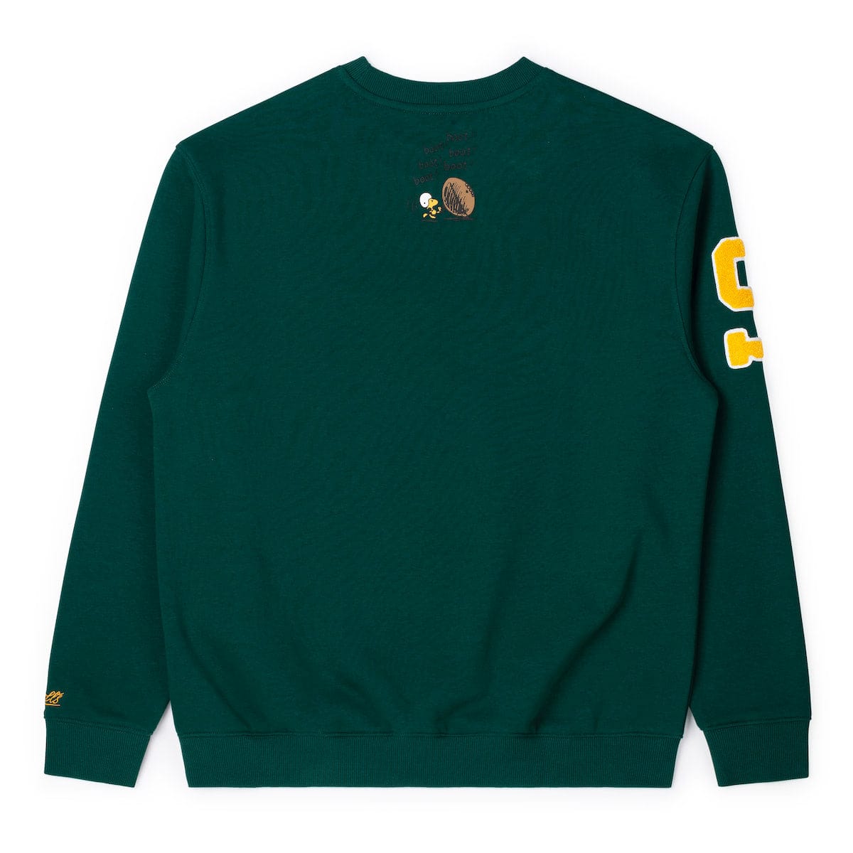 RSVLTS Peanuts Snoopy Scores Embroidered Crewneck Sweatshirt