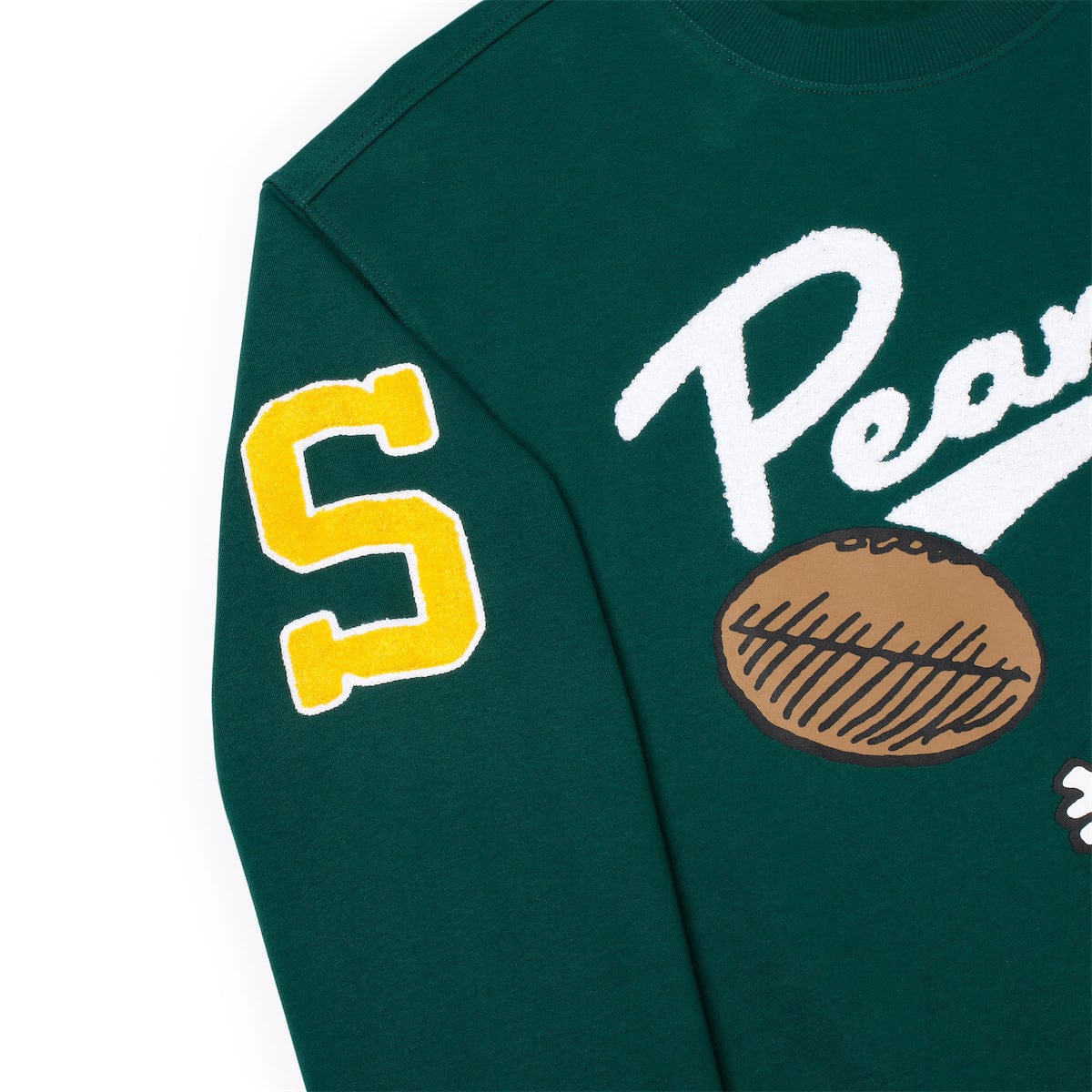 RSVLTS Peanuts Snoopy Scores Embroidered Crewneck Sweatshirt