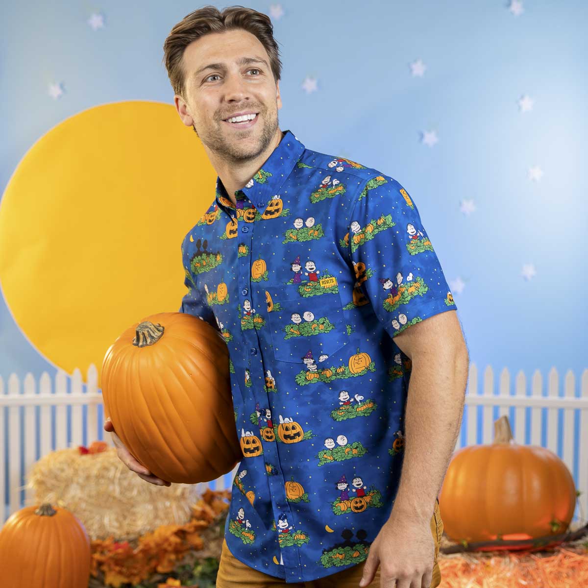 RSVLTS Peanuts It's the Great Pumpkin Snoopy Halloween KUNUFLEX Shirt